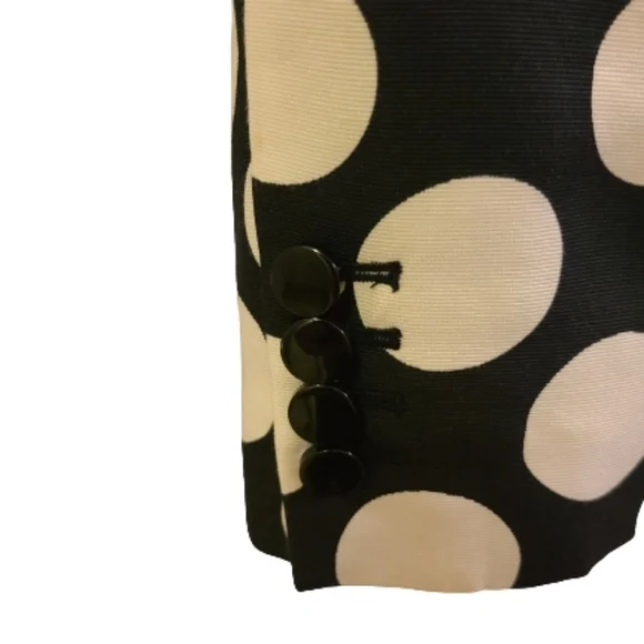 Anne Klein Polka Dot Blazer